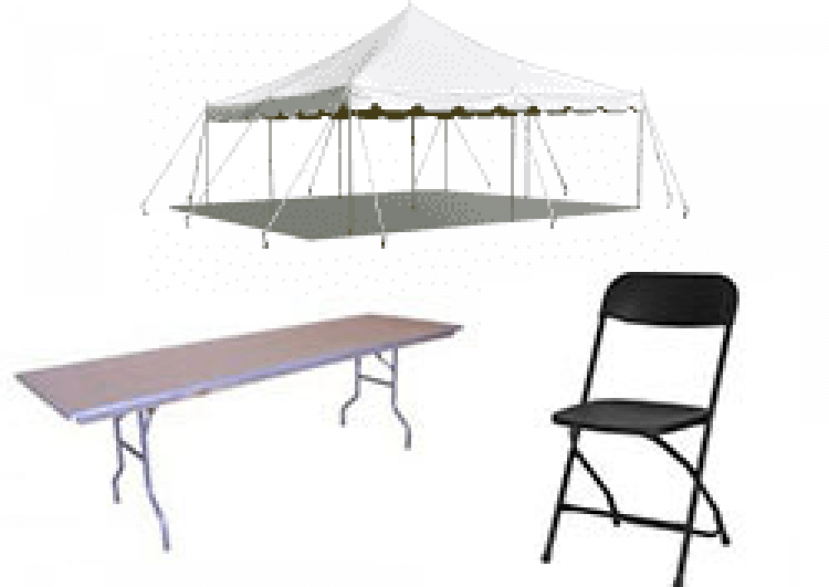 Tents, Tables & Chairs